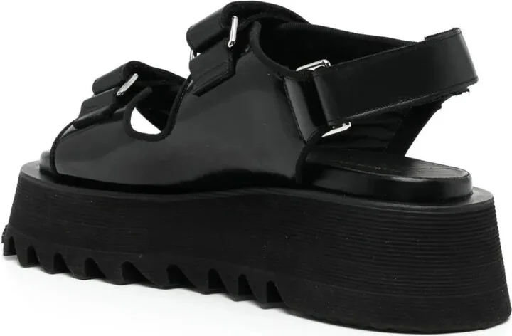 Lugged Flatform Sandals - Image 3