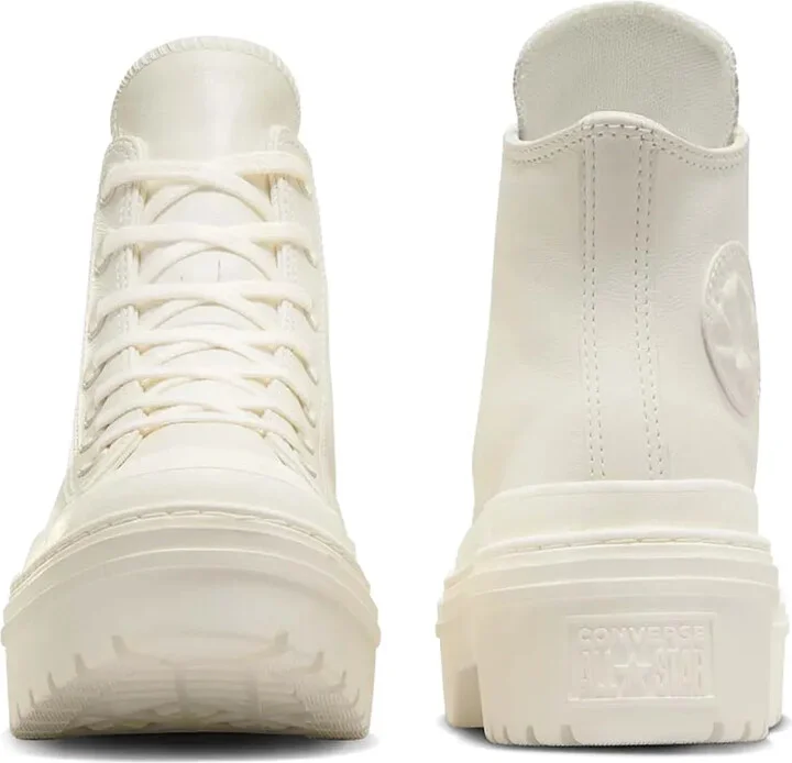 Lugged Heel Platform Hi Sneakers - Image 3