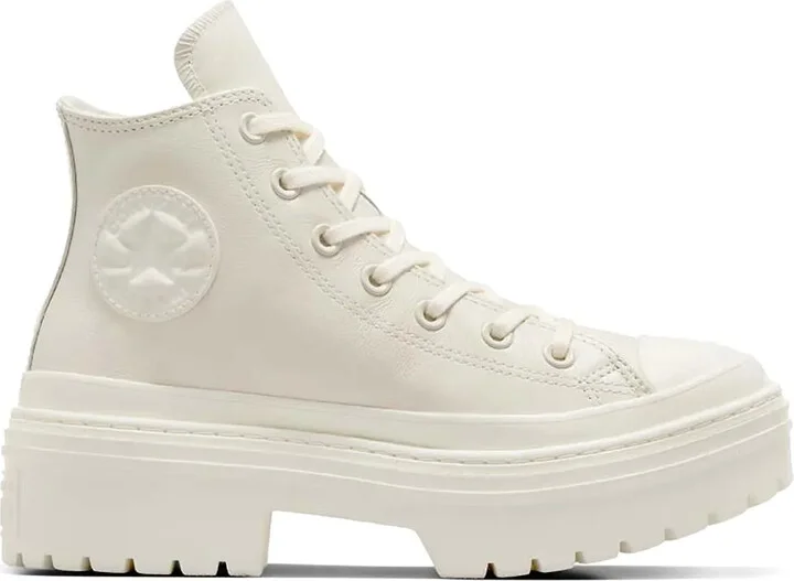 Lugged Heel Platform Hi Sneakers