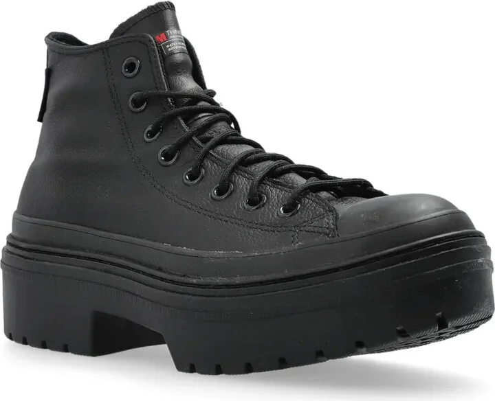 Lugged Heel Platform Sneakers - Image 4