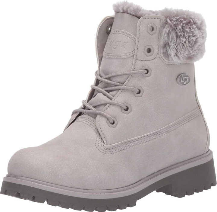 Lugz | Convoy Classic 6-inch Chukka Boots for Women | Faux Fur Lace Up Womens Fall Boots | Everyday Women Footwear