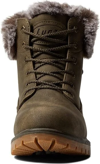 Lugz Rucker Hi Fur Women's Boots Woodland/Gum : 6.5 B - Medium, Synthetic - Image 2