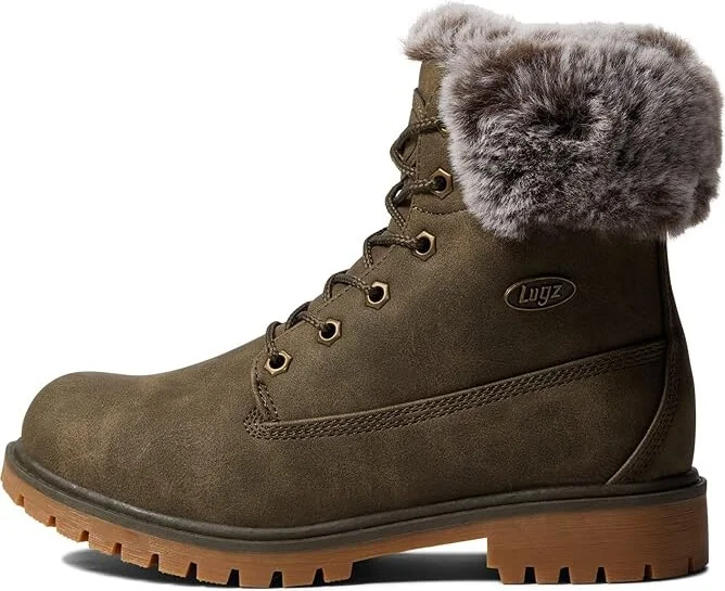 Lugz Rucker Hi Fur Women's Boots Woodland/Gum : 6.5 B - Medium, Synthetic - Image 5