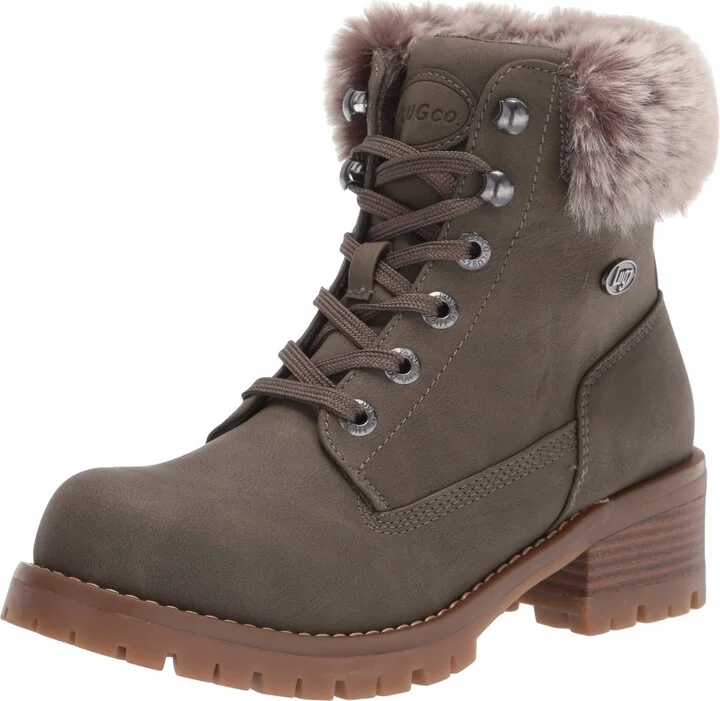 Lugz Women's Flirt Hi Fur Classic 6-inch Chukka Fashion Boot