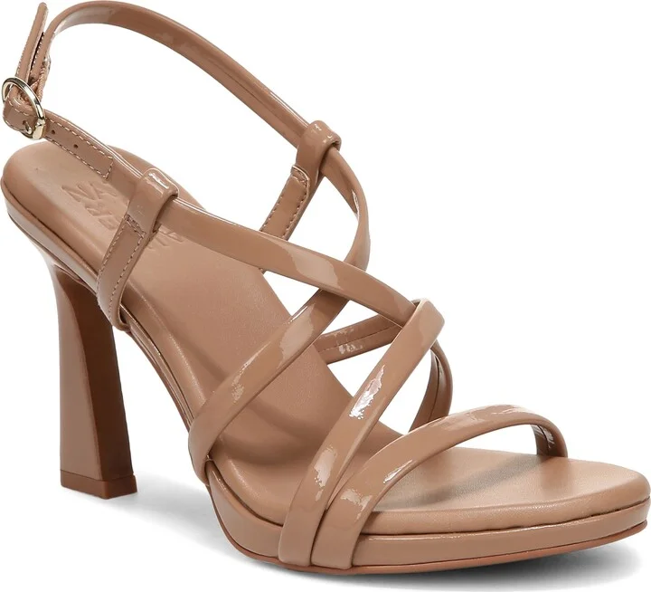 Luisa Metallic Strappy Sandal - Wide Width Available