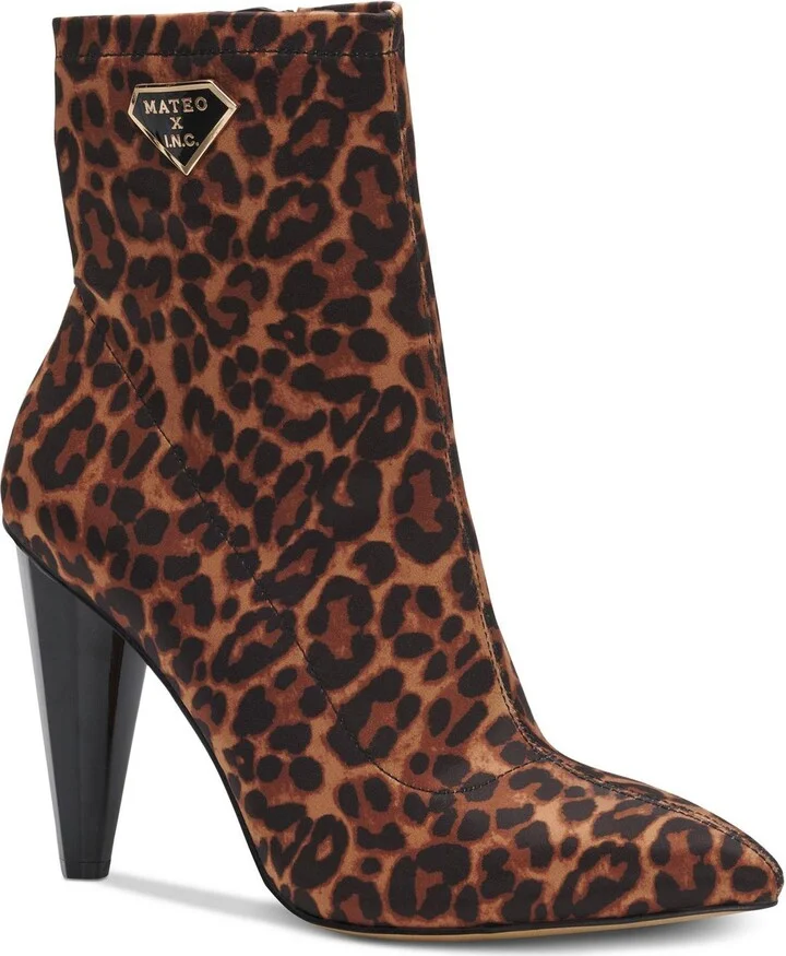 Luisa Womens Embellished Pointed toe Ankle Boots