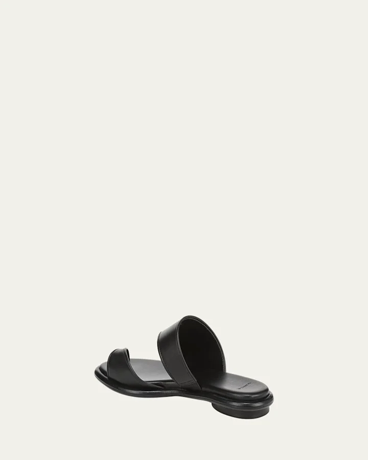 Lukas Leather Toe-Ring Slide Sandals - Image 4