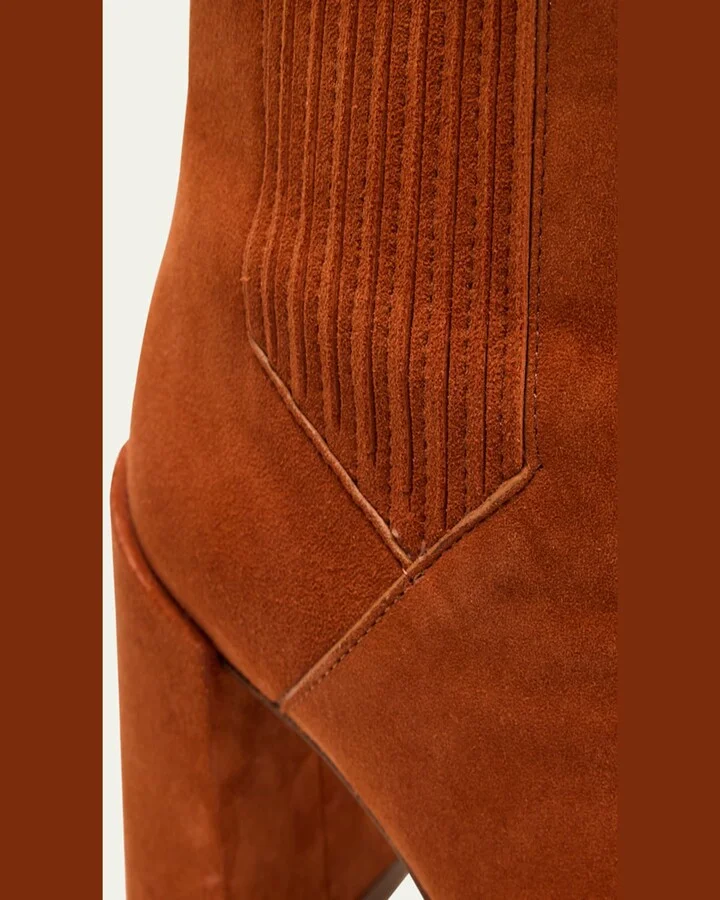Luke Suede Booties - Image 2