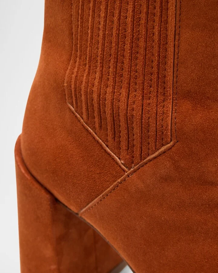 Luke Suede Booties - Image 11