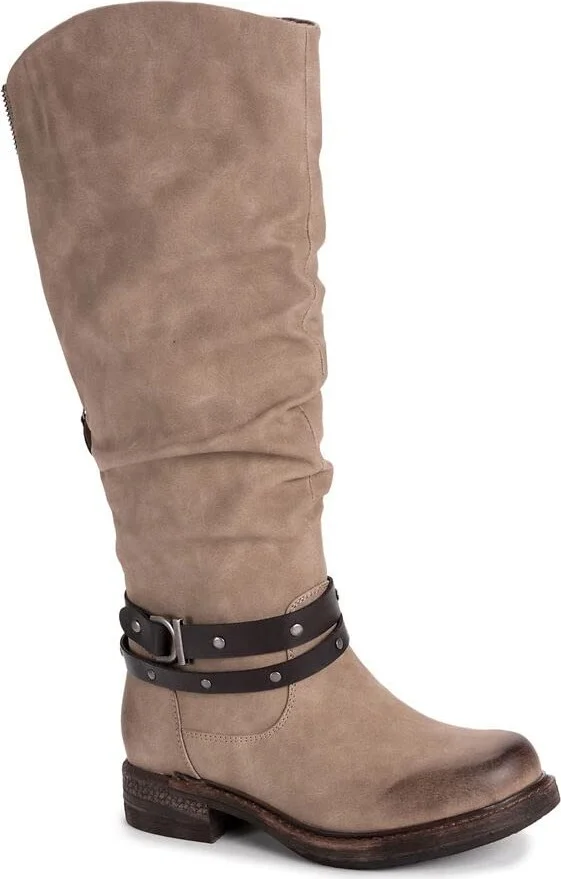 LUKEES by MUK LUKS womens Lukees Muk Luks® Women's Logger Victoria Fashion Boot