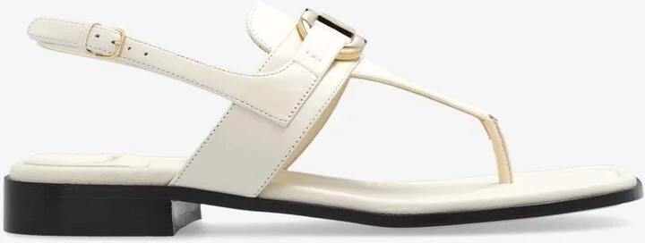 Lula Slingback Sandals in Calf Leather