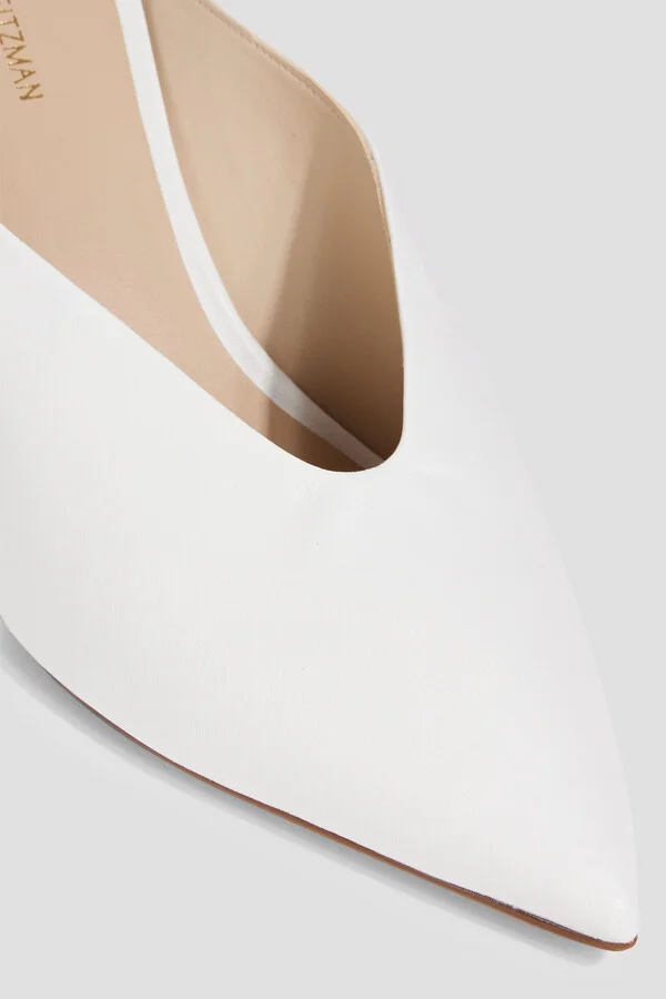 Lulah leather mules - Image 4
