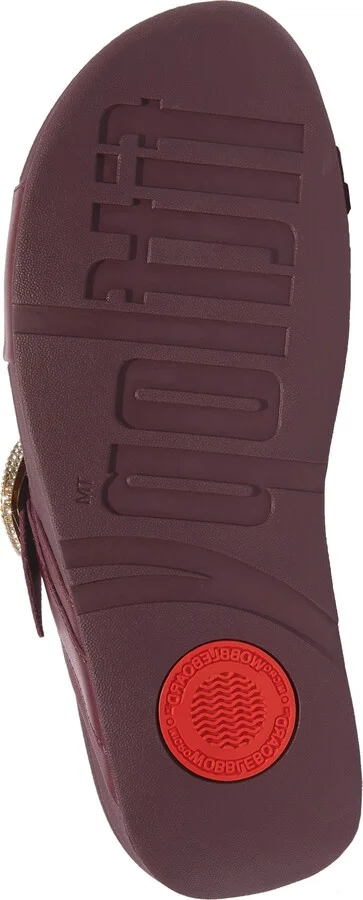 Lulu Crystal Buckle Platform Slide Sandal - Image 4