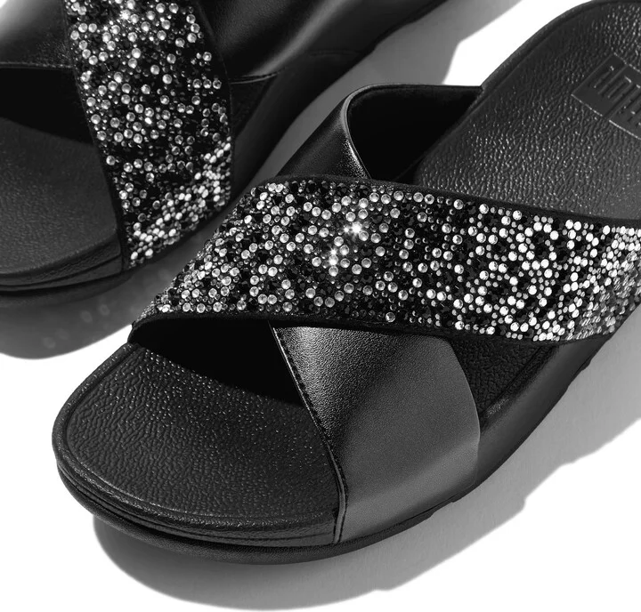 Lulu Crystal Embellished Slide Sandal - Image 5