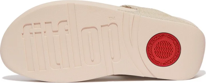 Lulu Glitz Canvas Platform Flip Flop - Image 5