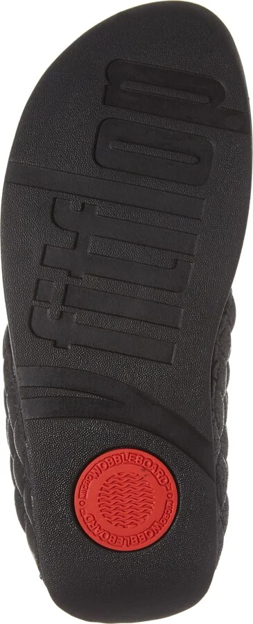 Lulu Padded Shimmy Suede Flip Flop - Image 6