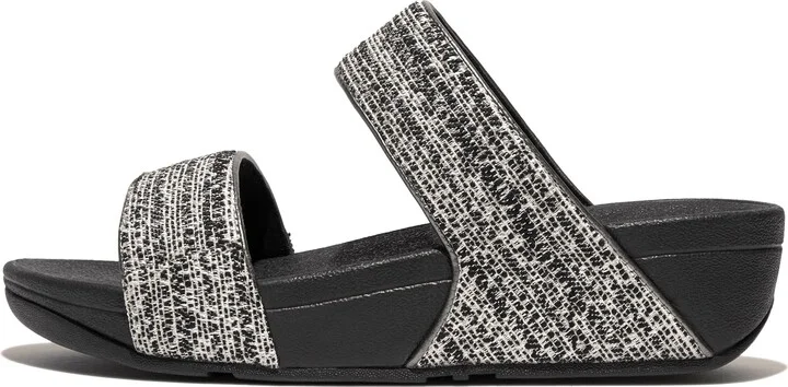 Lulu Shimmerweave Platform Slide Sandal - Image 2