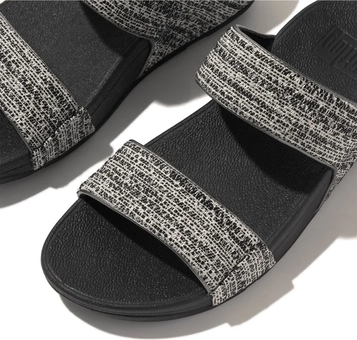 Lulu Shimmerweave Platform Slide Sandal - Image 6