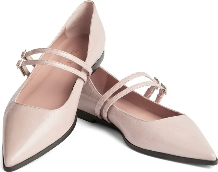 Lulu Strappy Pointed Toe Flat - Image 3