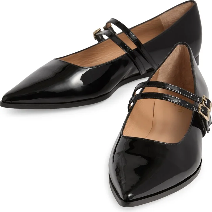Lulu Strappy Pointed Toe Flat - Image 7