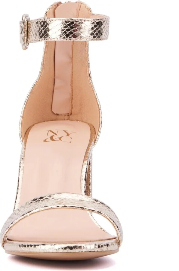 Lulu Women's Single Band Heel Sandals - Image 4