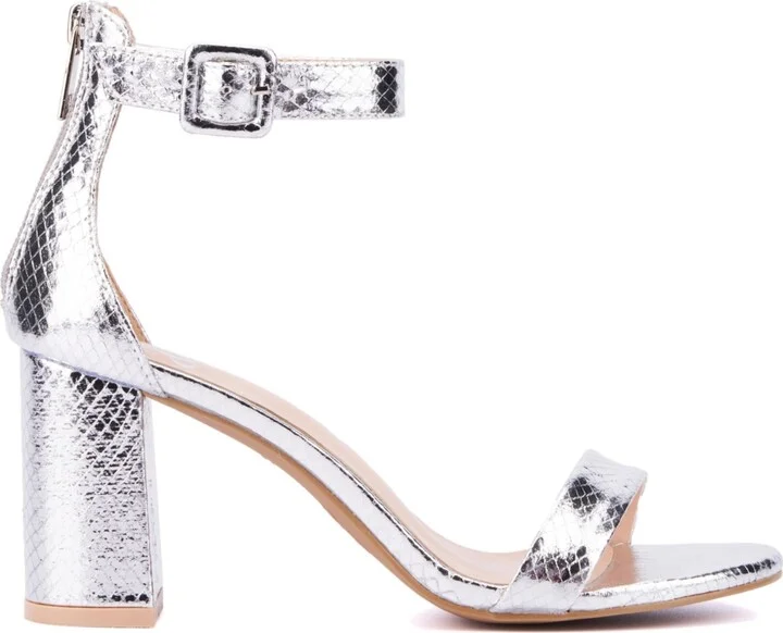 Lulu Women's Single Band Heel Sandals - Image 8