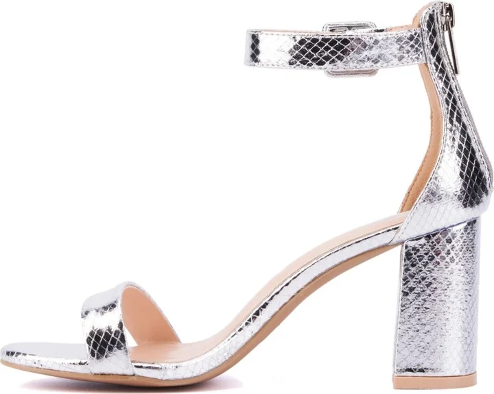 Lulu Women's Single Band Heel Sandals - Image 10