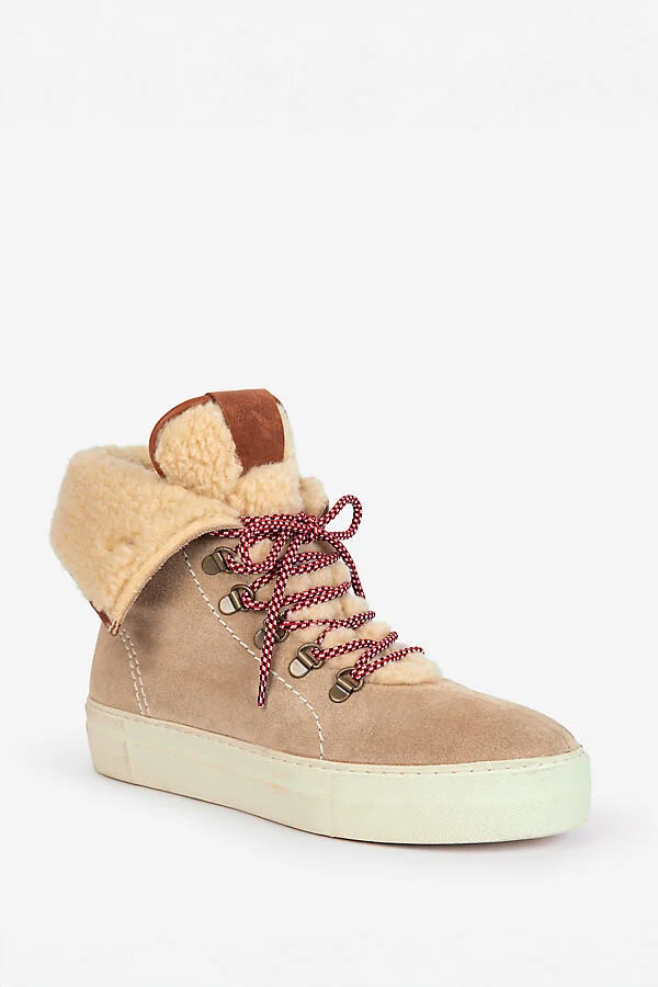 Lumberjack Pony Wool-Lined Sneakers - Image 3