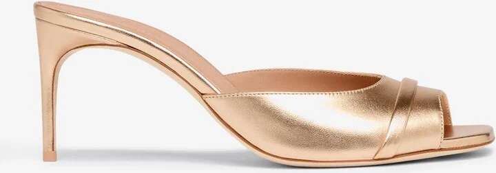 Lumi 70 Metallic Leather Sandals