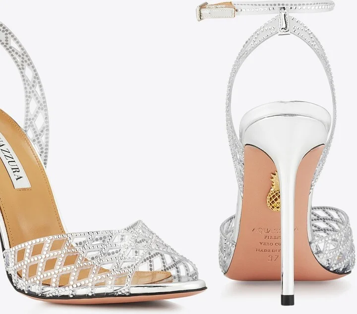 Lumiere 105 Crystal-Embellished Sandals - Image 3