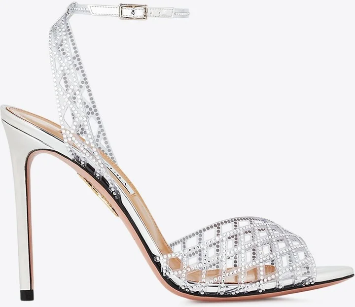 Lumiere 105 Crystal-Embellished Sandals