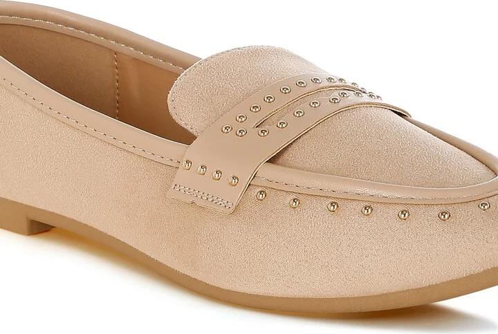 Lumina Penny Strap Studded Loafer - Image 9