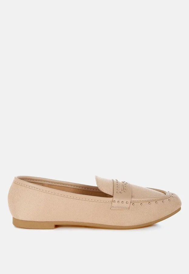 Lumina Penny Strap Studded Loafers - Image 2