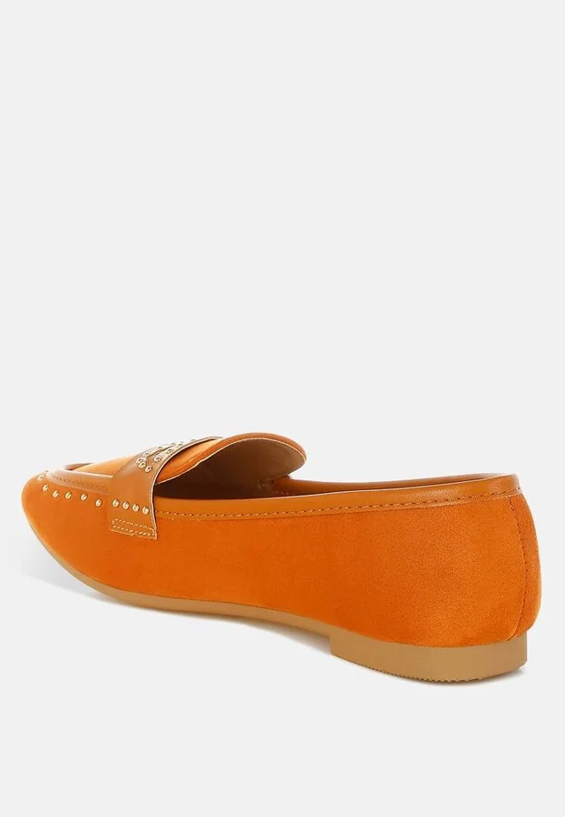 Lumina Penny Strap Studded Loafers - Image 6