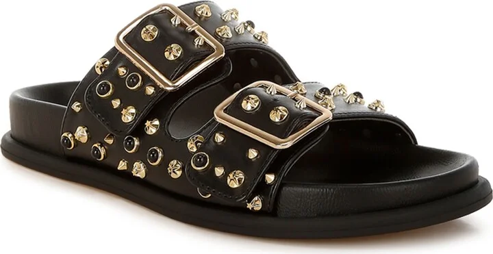 Lumina Studded Slide Sandal