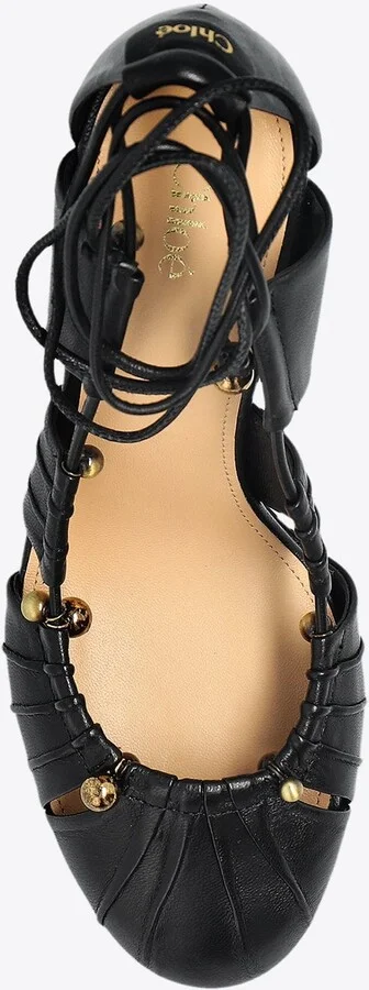 Luna 90 Leather Pumps - Image 3