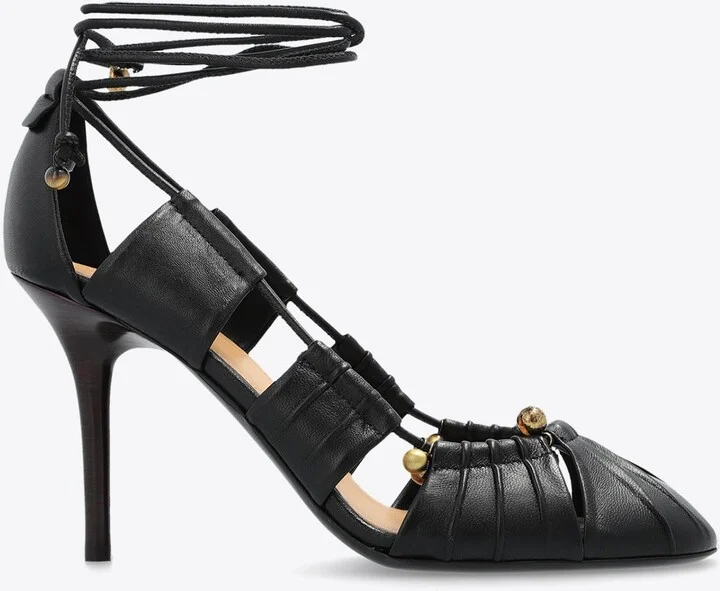 Luna 90 Leather Pumps