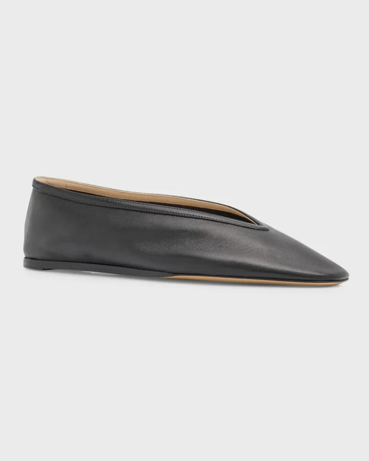 Luna Calfskin Ballerina Flats - Image 5