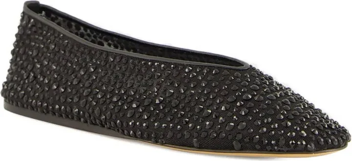 Luna crystal-embellished ballet flats - Image 2