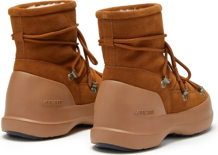 Luna lace-up suede boots - Image 3