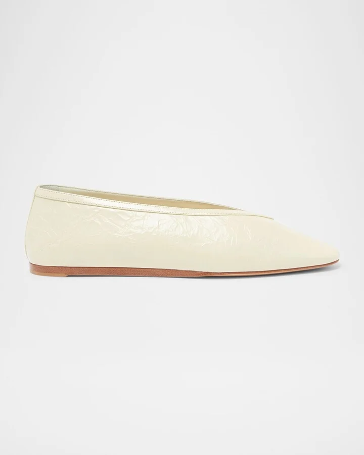 Luna Leather Ballerina Flats