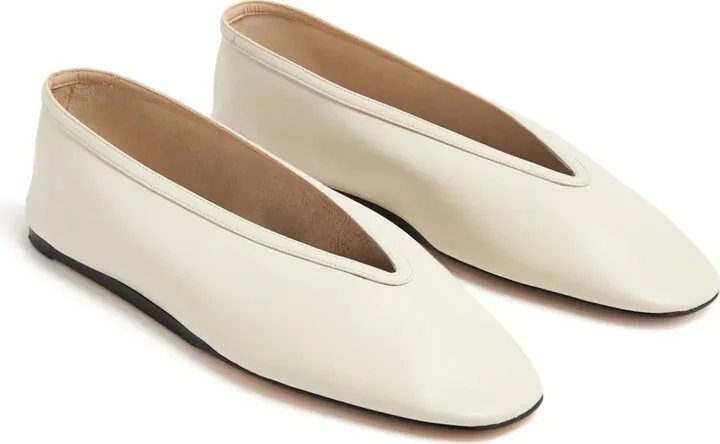 Luna leather ballerina shoes - Image 2