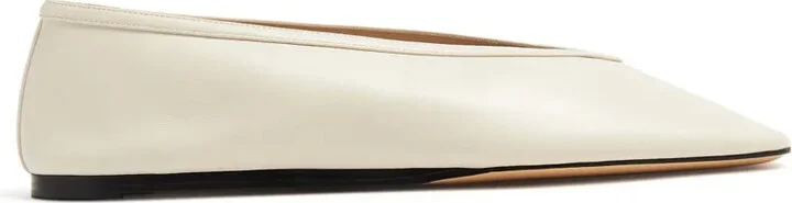 Luna leather ballerina shoes