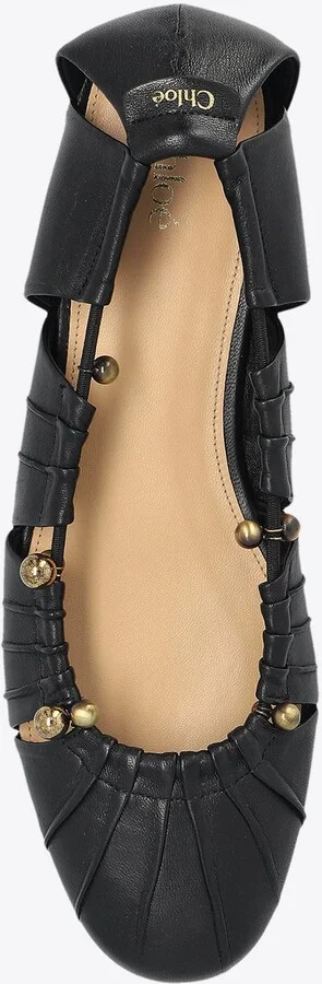 Luna Leather Ballet Flats - Image 3