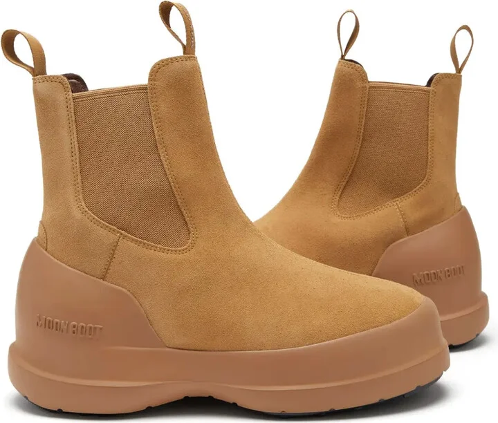 Luna logo-print boots - Image 4