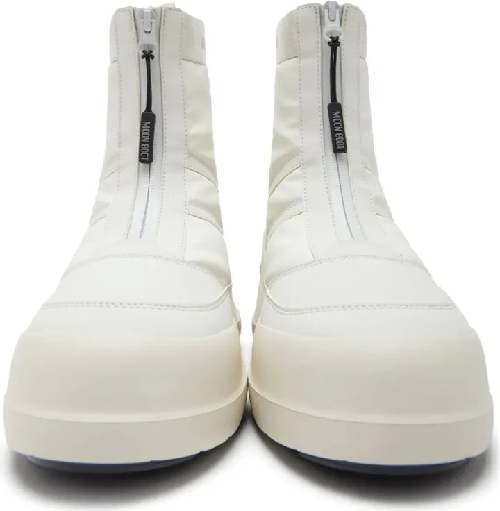 Luna logo-print boots - Image 4
