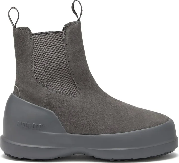Luna logo-print boots