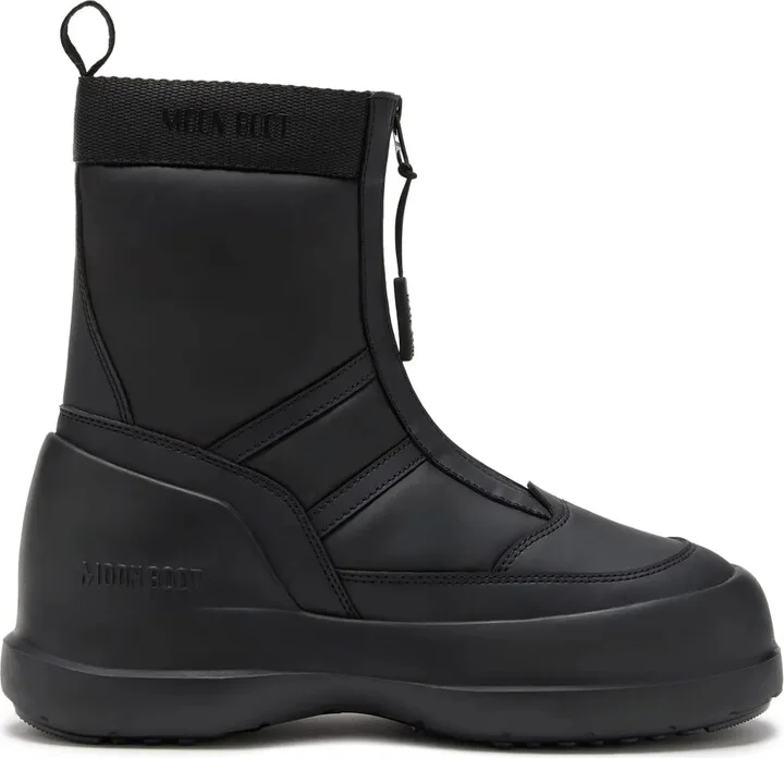 Luna logo-print boots