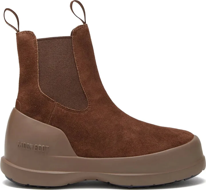 Luna logo-print boots