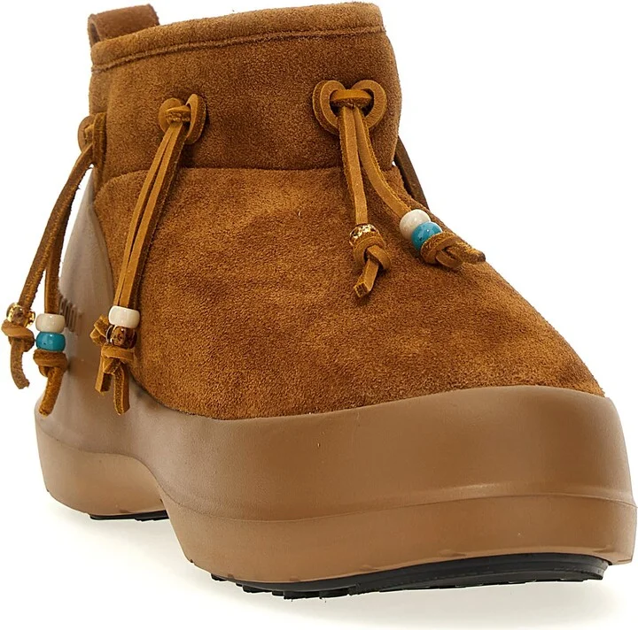 'luna Low Suede Beads' Ankle Boots - Image 2